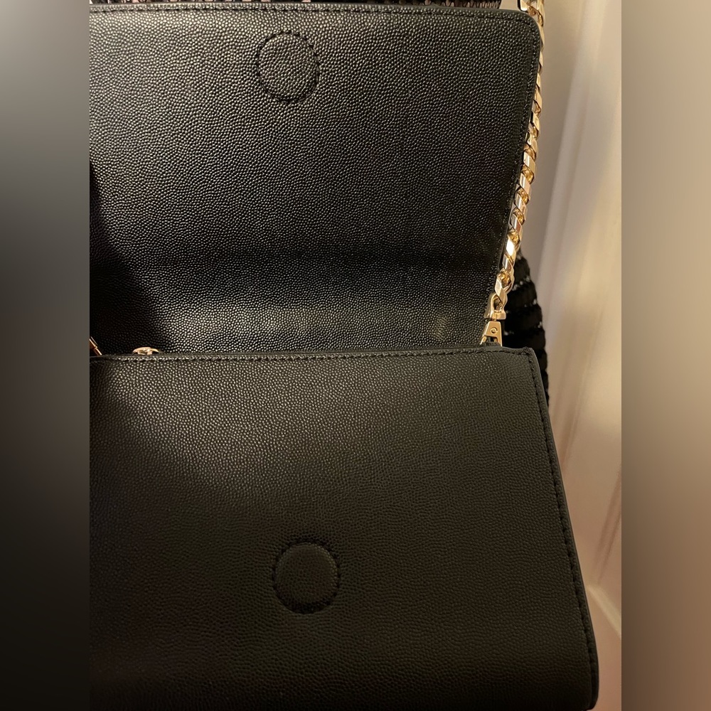 Charles and Keith Sling/Shoulder/Clutch Purse in Black - Picture 3 of 16